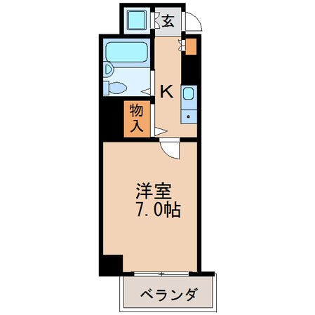 アズロワイヤル芳野の物件間取画像